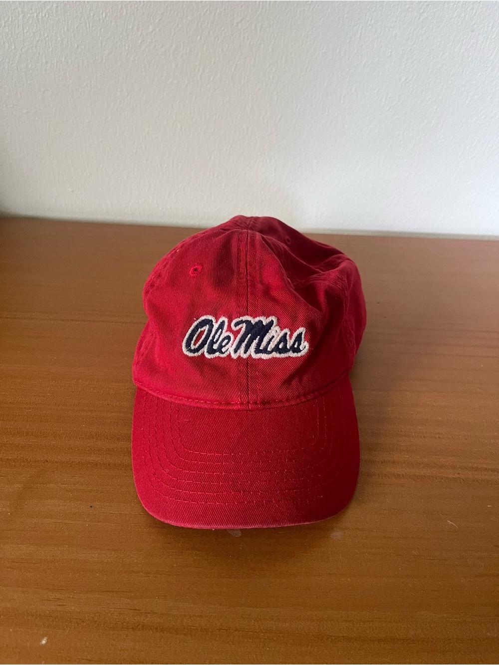 Ole Miss Baby/Toddler Red Baseball Cap